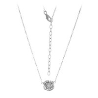 Weißer Topas-Silbercollier