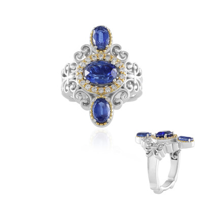 Nepalesischer Kyanit-Silberring (Dallas Prince Designs)