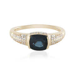 Cobaltblauer Luc Yen-Spinell-Goldring (AMAYANI)
