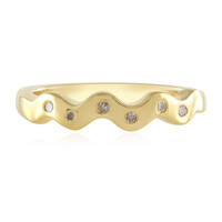I2 (I) Diamant-Silberring