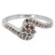 Fancy-Diamant-Silberring