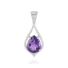Sibirischer Amethyst-Silberanhänger