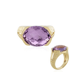 Lavendel-Amethyst-Silberring