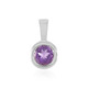 Uruguay-Amethyst-Silberanhänger