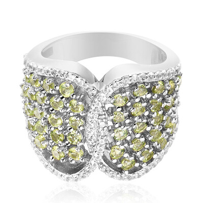 Peridot-Silberring
