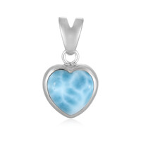 Larimar-Silberanhänger