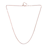 Silber-Mariner-Kette - 3,2 g - 61 cm - rosévergoldet