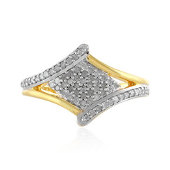 I4 (J) Diamant-Silberring
