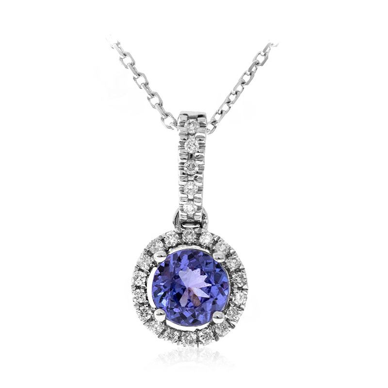 Diamantgeschliffene Goldkette 14 Karat Weißgold Kabelkette 0,8mm
