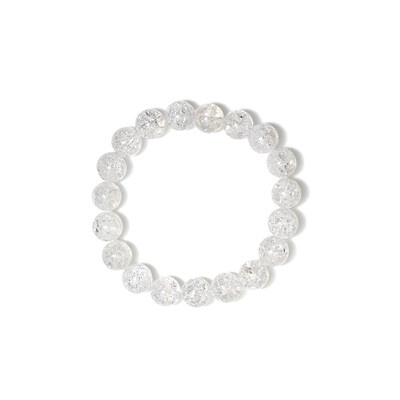 Crushed Ice-Quarz-Armband