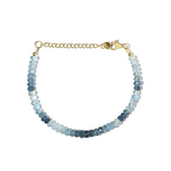 Santa Maria-Aquamarin-Silberarmband