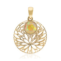 AAA-Welo-Opal-Goldanhänger (Ornaments by de Melo)