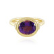 Sibirischer Amethyst-Silberring (Adela Silber)