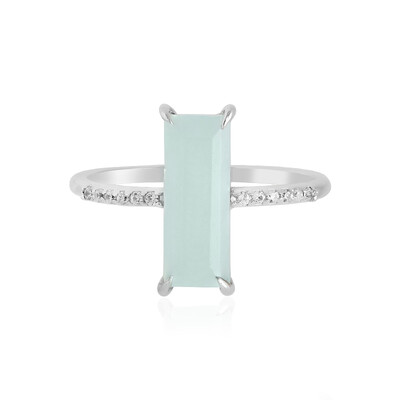 Paraiba-Opal-Silberring