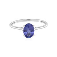 AAA-Tansanit-Platinring