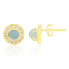 Welo-Opal-Silberohrringe