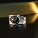 Mezezo-Opal-Silberring