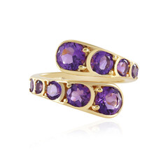 Sibirischer Amethyst-Silberring (de Melo)