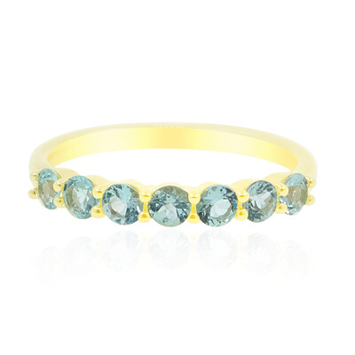 Nigerianischer Paraiba-Turmalin-Goldring