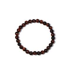 Rotes Tigerauge-Armband