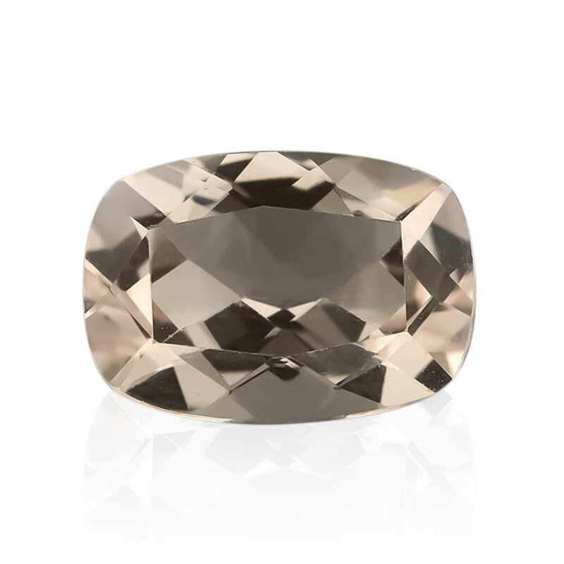 Brasilianischer Pfirsich-Morganit, 0,7ct Edelstein im Antikschliff