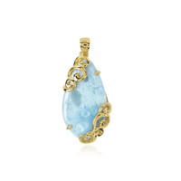 Larimar-Silberanhänger