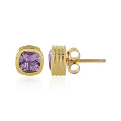 Lavendel-Amethyst-Silberohrringe