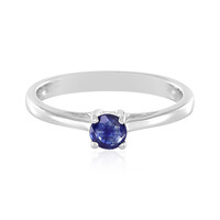 Blauer Madagaskar-Saphir-Silberring