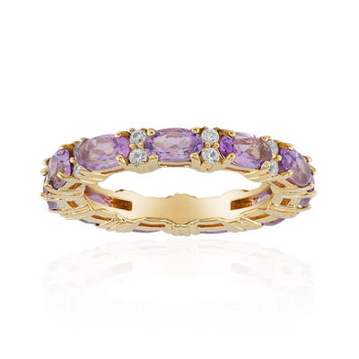 Amethyst-Silberring
