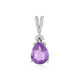 Marokkanischer Amethyst-Silberanhänger