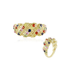 Saphir-Goldring (Ornaments by de Melo)