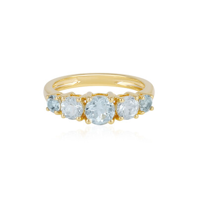 Aquamarin-Silberring