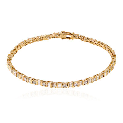 SI2 (H) Diamant-Goldarmband (CIRARI)