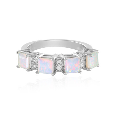 Welo-Opal-Silberring