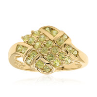 Gelber Saphir-Goldring