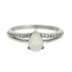 Welo-Opal-Silberring