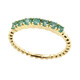 AAA-Sambia-Smaragd-Goldring (de Melo)