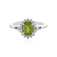 Peridot-Silberring