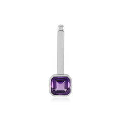 Sibirischer Amethyst-Silberanhänger