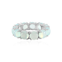 Aqua-Chalzedon-Silberring