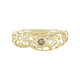 I2 Champagner-Brillant-Goldring (Ornaments by de Melo)