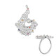 Welo-Opal-Silberring (MONOSONO COLLECTION)