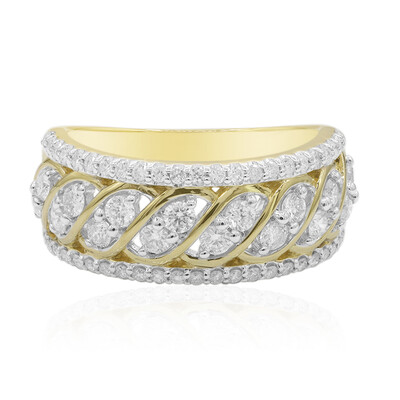 SI2 (G) Brillant-Goldring (Annette)