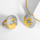 Ratanakiri-Zirkon-Silberring (MONOSONO COLLECTION)