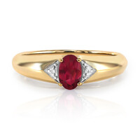 Rubellit-Goldring