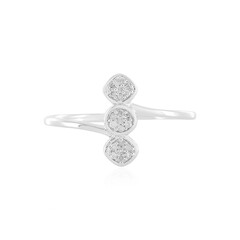 I2 (I) Diamant-Silberring