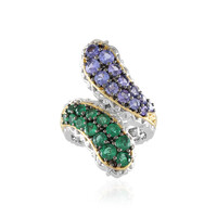 Edelstein-Silberring (Gems en Vogue)