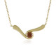Roter VS1 Brillant-Goldcollier