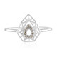 I2 Champagner-Diamant-Goldring (Ornaments by de Melo)