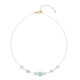 Brasilianischer Aquamarin-Collier